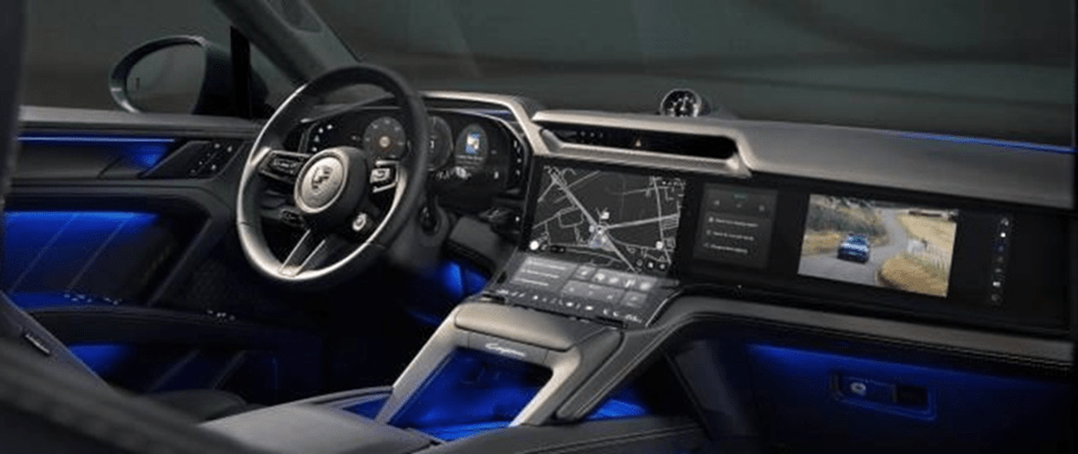 Porsche Cayenne EV interior
