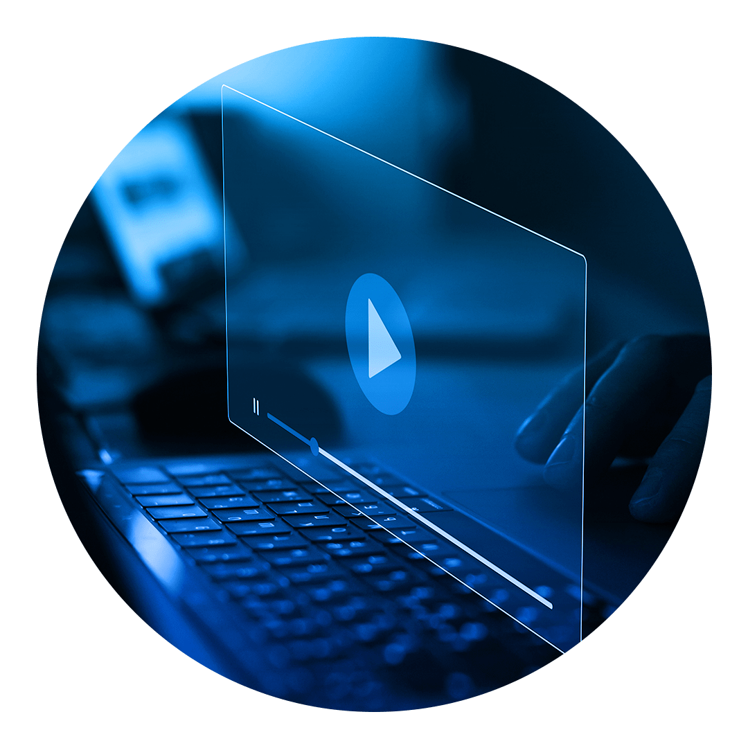 play video screen