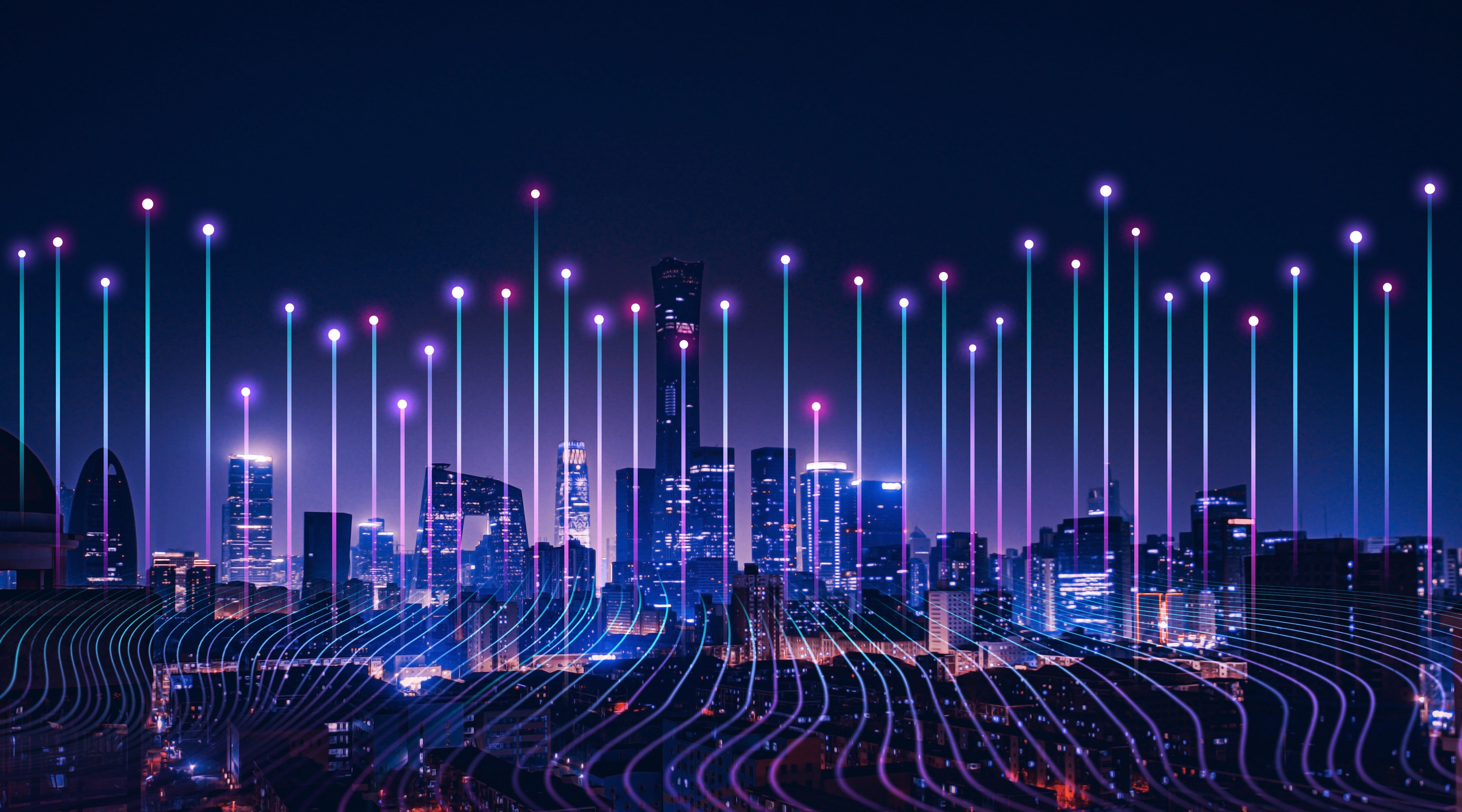 abstract city image